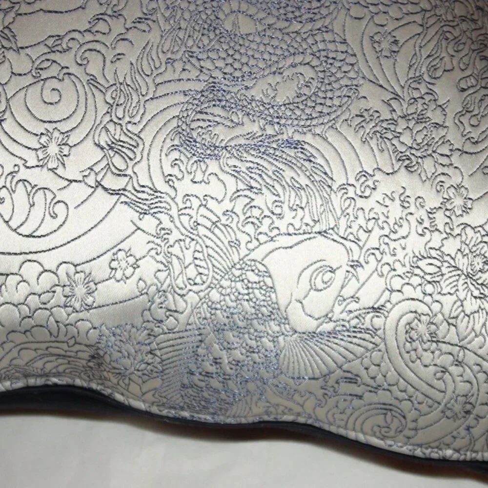 Jean Paul Gaultier Embroidered Serpent Accent Pillow
